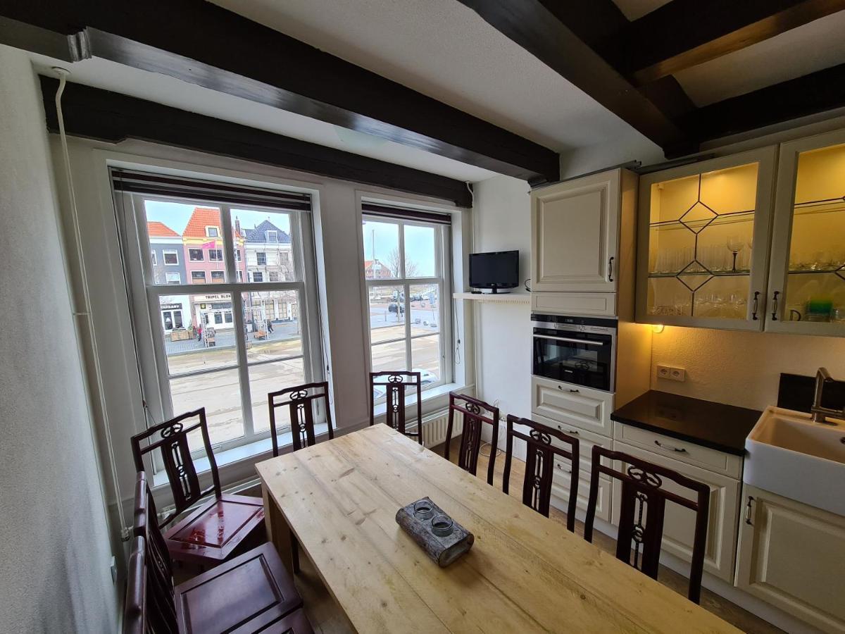 Rijksmonument Havenzicht, Met Zeezicht, Ligging Direct Aan Zee En Centrum フリシンゲン エクステリア 写真