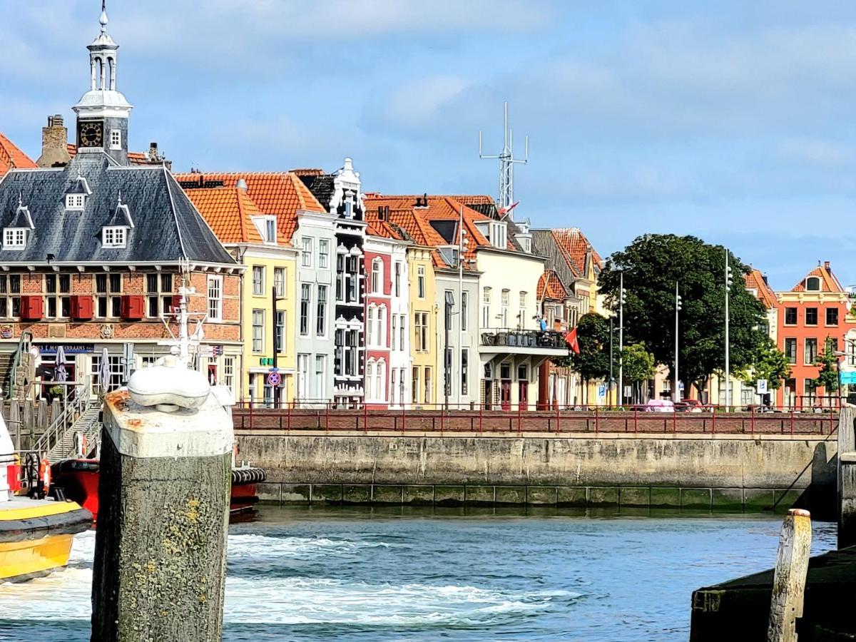 Rijksmonument Havenzicht, Met Zeezicht, Ligging Direct Aan Zee En Centrum フリシンゲン エクステリア 写真